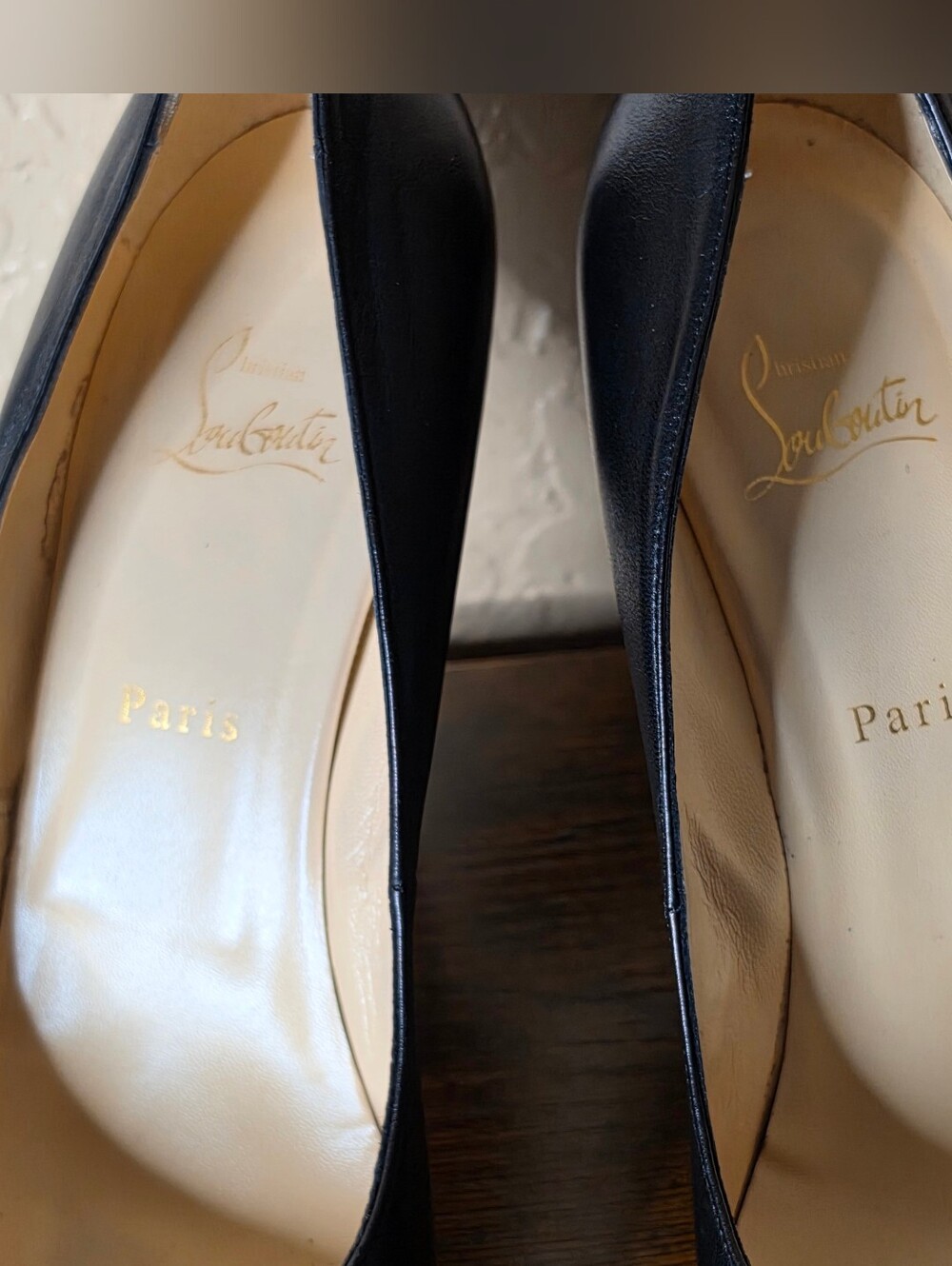 Christian Louboutin Simple 120 mm Nappa Black Leather Stiletto Pumps - Picture 5 of 10